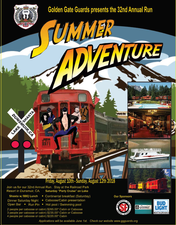 Summer adventure flyer